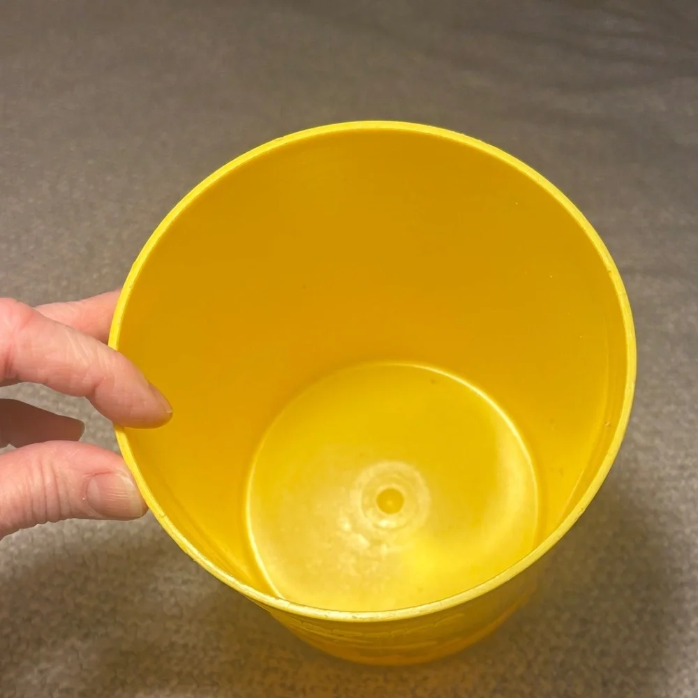 Fisher-Price Vintage Blue and Yellow Shape Sorter Toy